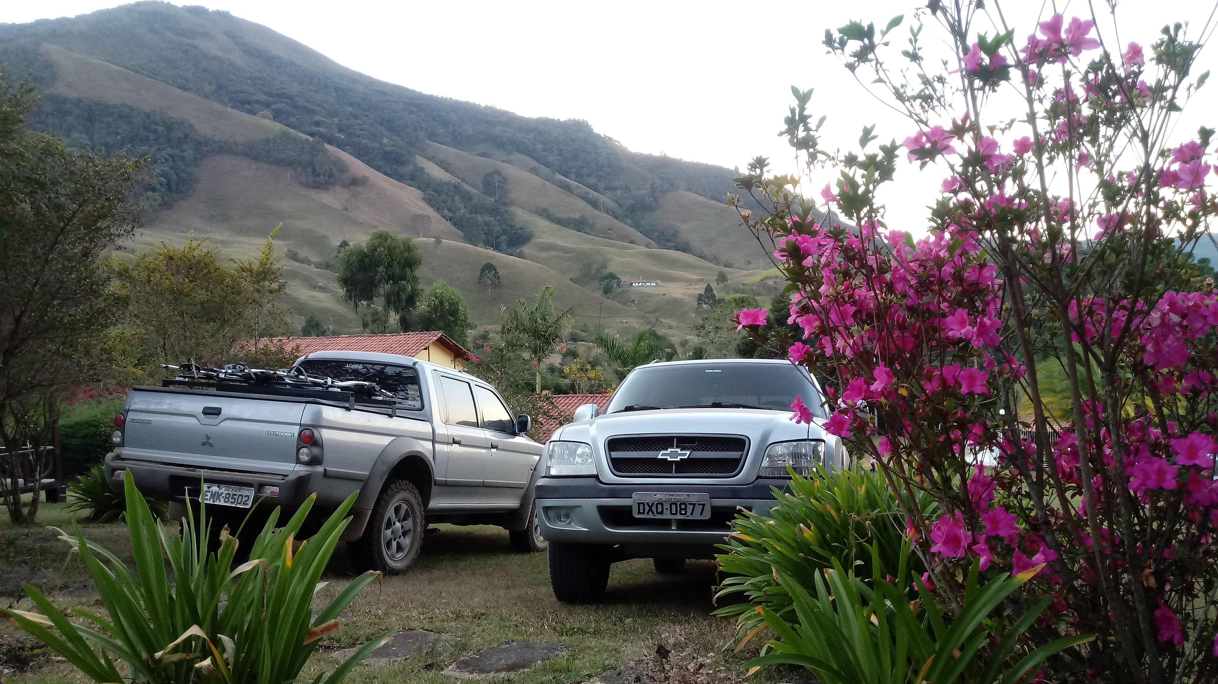 Não importa o seu roteiro. Ter um carro de apoio para os ciclistas é fundamental