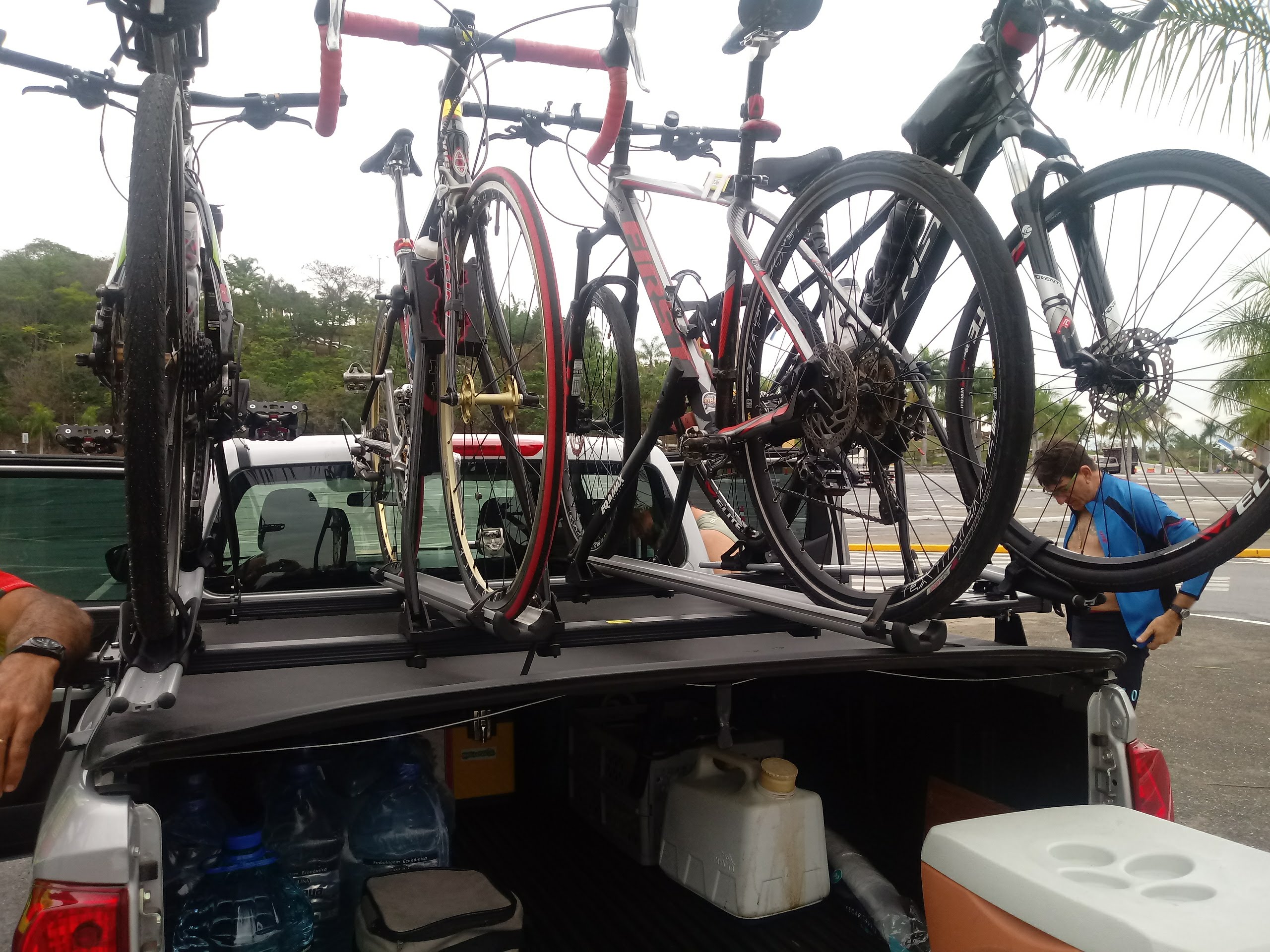 Solicite um carro de apoio para o seu pedal