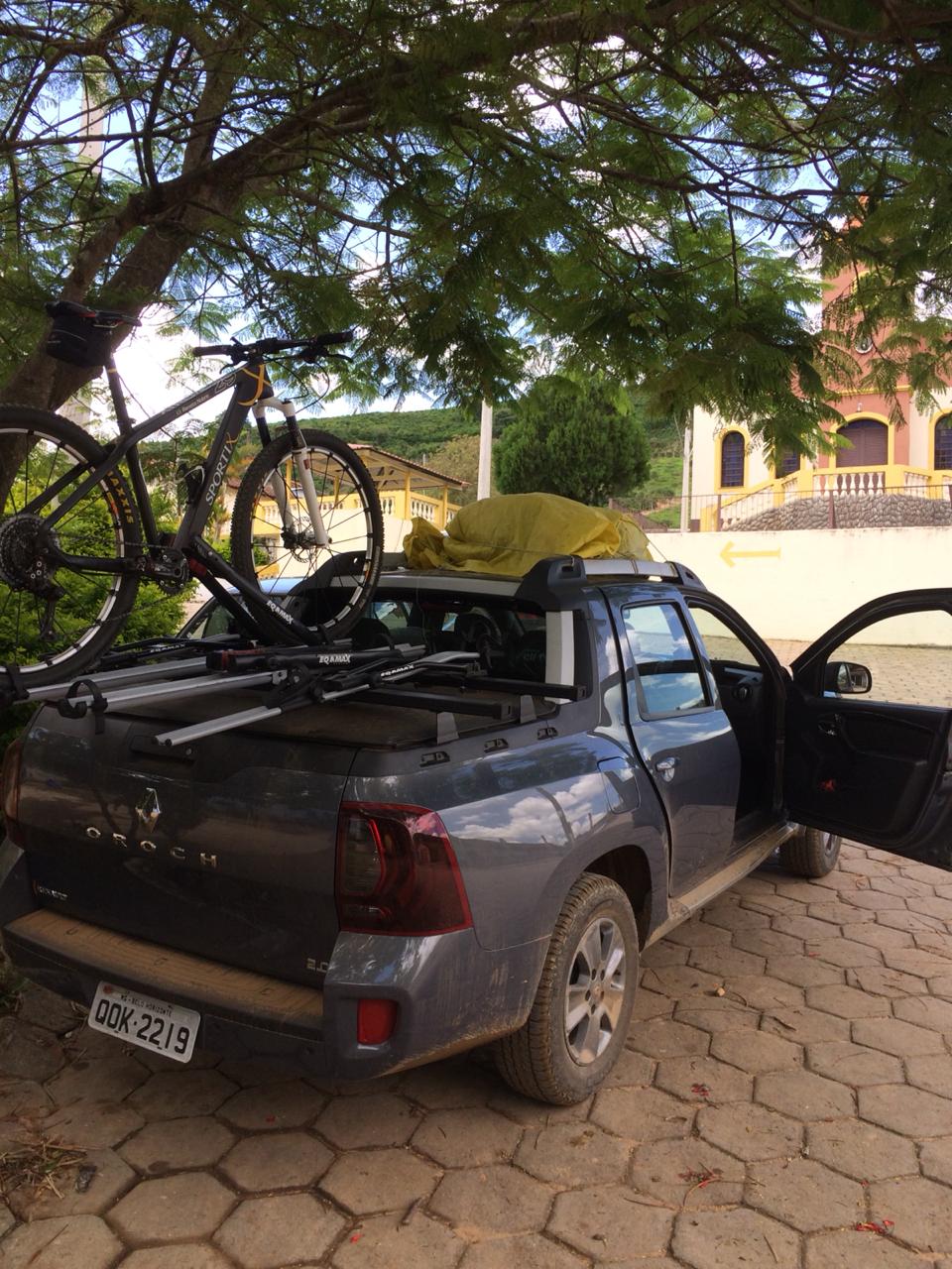 No Caminho da Fé é importante ter um carro de apoio para dar suporte durante a cicloviagem