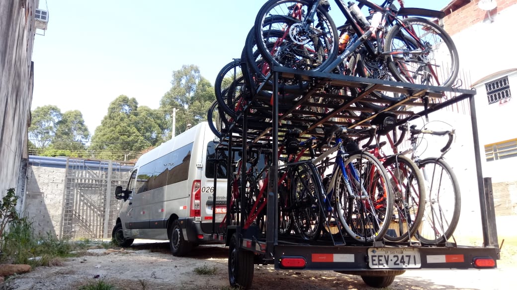 Alugue uma carretinha para 05, 12, 15, 18 e 20 bikes 